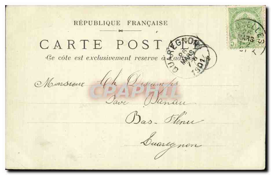 Paris - Exposition Universelle de 1900 - Pavillon de l Autriche - Illustration - CPA — Rückseite