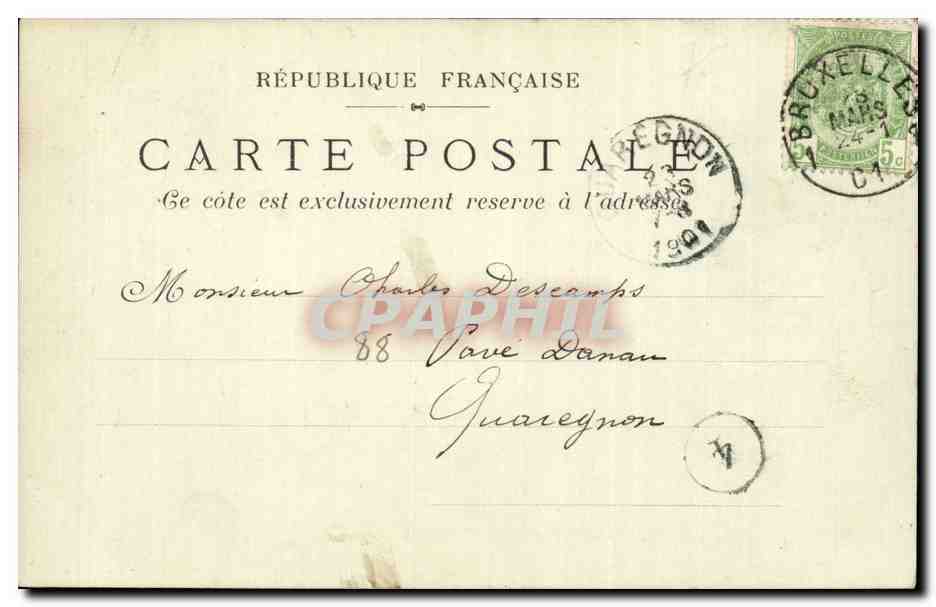Exposition Universelle de 1900 - Esplanade des Invalides — édition non numérotée — Reverso