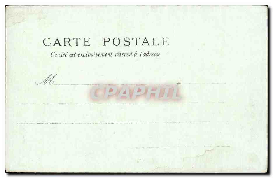 Paris - Exposition Universelle de 1900 - Fils - Tissus - Vetements - CPA — Rückseite