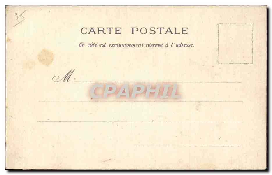 Paris - Exposition Universelle 1900 - L Esplanade des Invalides - CPA — Rückseite