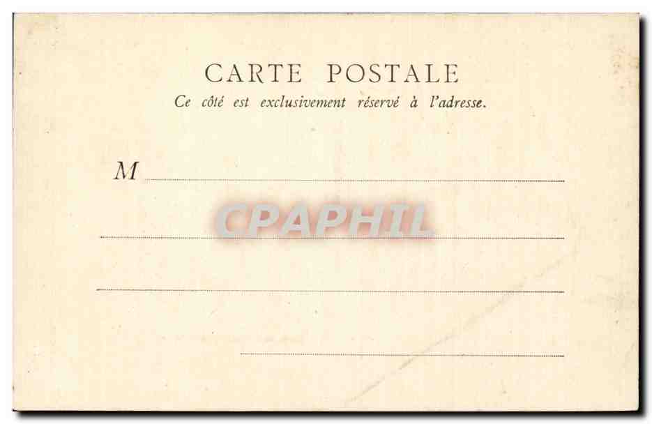 Exposition Universelle de 1900 - Pont d'Iéna et Palais Trocadéro — B.E., Paris, n° 160 — Verso