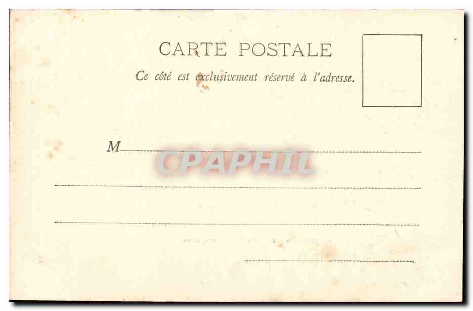 Paris - Exposition Universelle 1900 - Le Trocadero - CPA — Rückseite