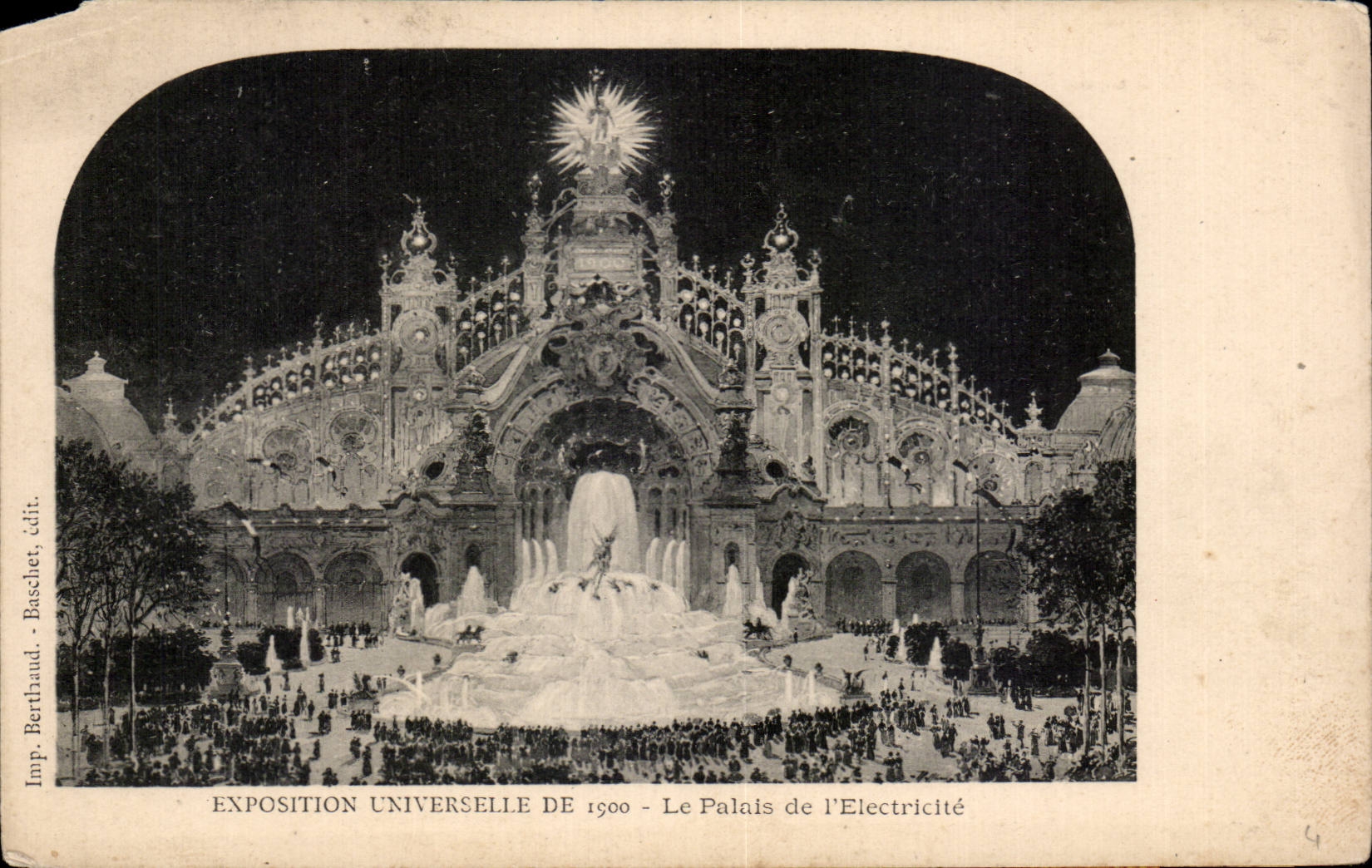 Paris - Exposition Universelle 1900 - Le Palais de l Electricite - CPA