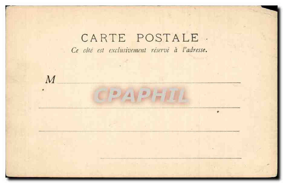 Paris - Exposition Universelle 1900 - Le Palais de l Electricite - CPA — Rückseite