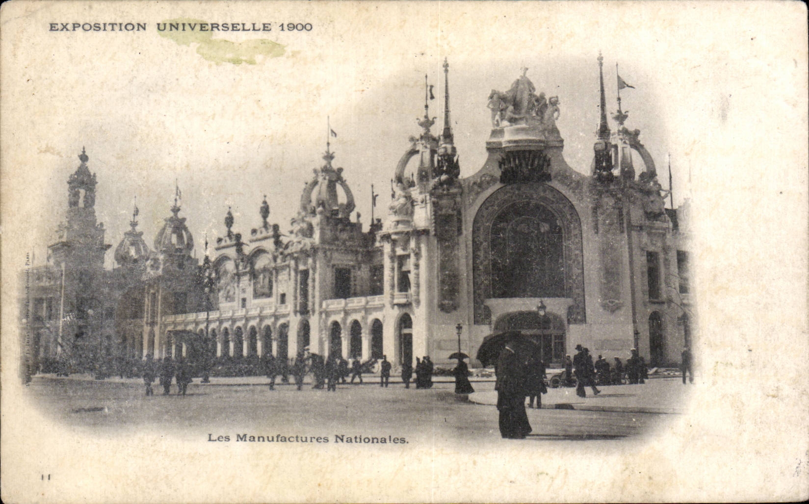 Paris - Exposition Universelle 1900 - Les Manufactures Nationales - CPA