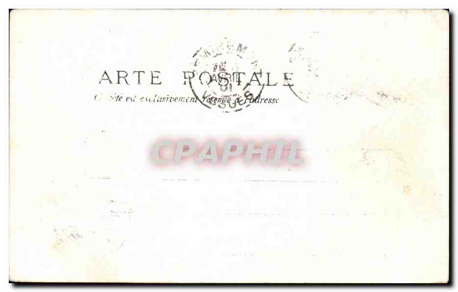 Paris - Exposition Universelle 1900 - Les Manufactures Nationales - CPA — Verso