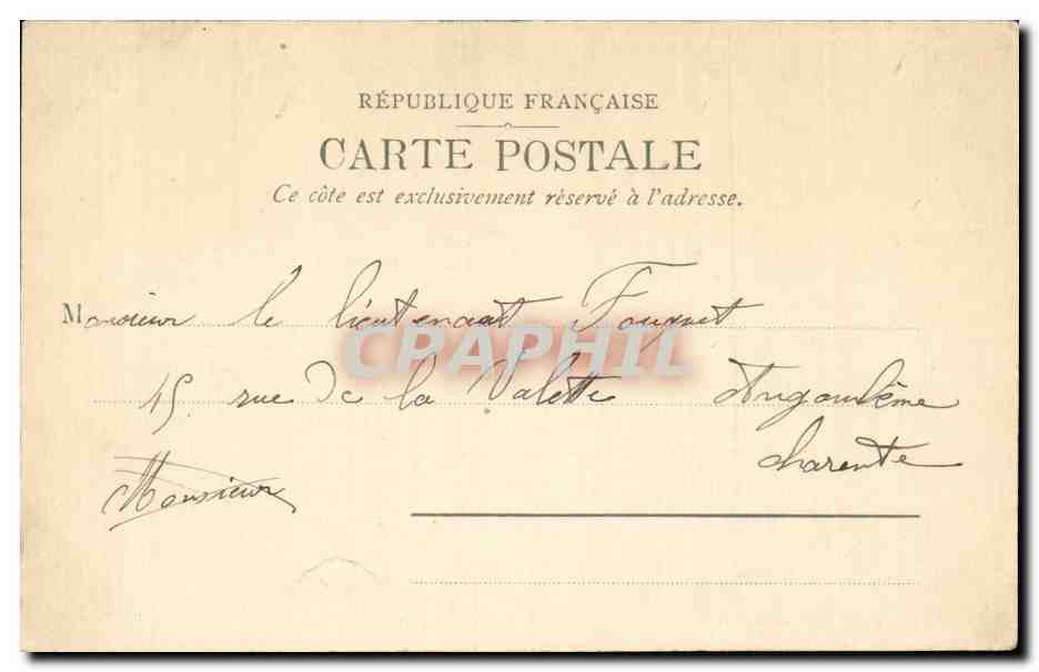 Paris - Exposition Universelle 1900 - Pavillon de la Serbie - CPA — Rückseite