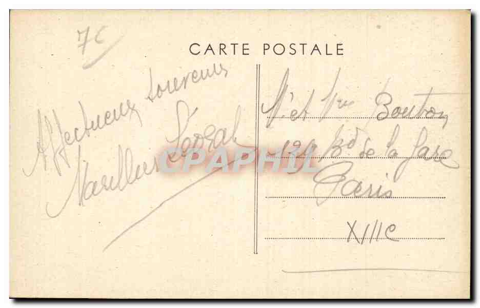 CPA Veules les Roses La terrasse et le casino — Rückseite