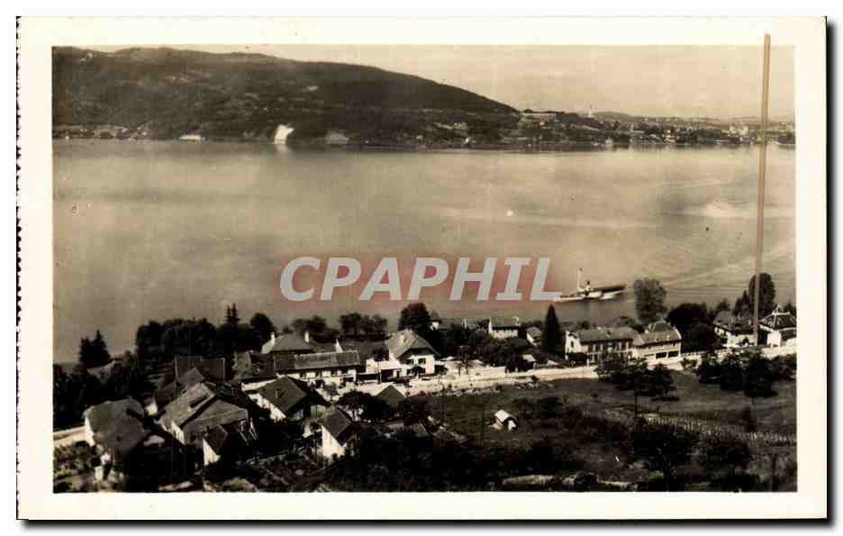 CPA Lac d Annecy Chavoires et vers Annecy