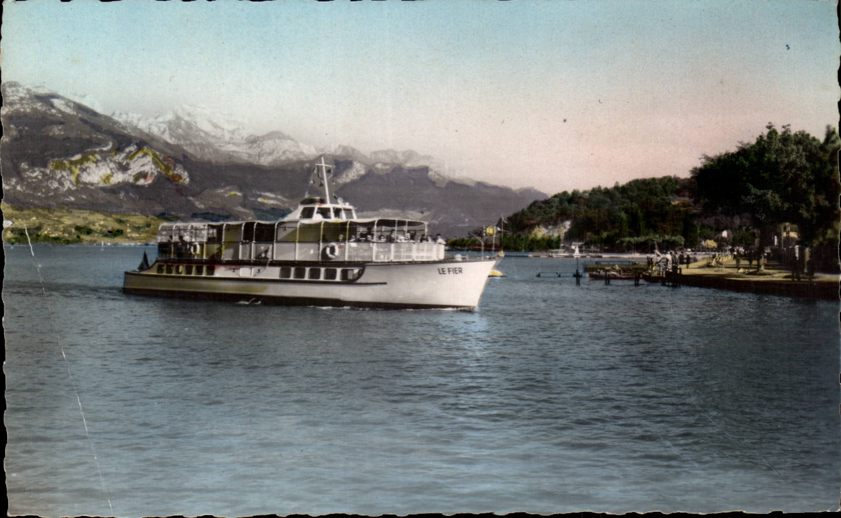 Le Fier — Bateau sur le lac d'Annecy — Édition CPAPHIL
