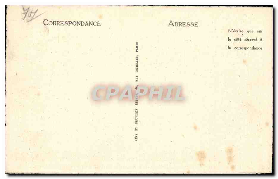 Annecy - Le Lac - Talloires - Bout du Lac - Villa Noblemaire - CPA  — Verso