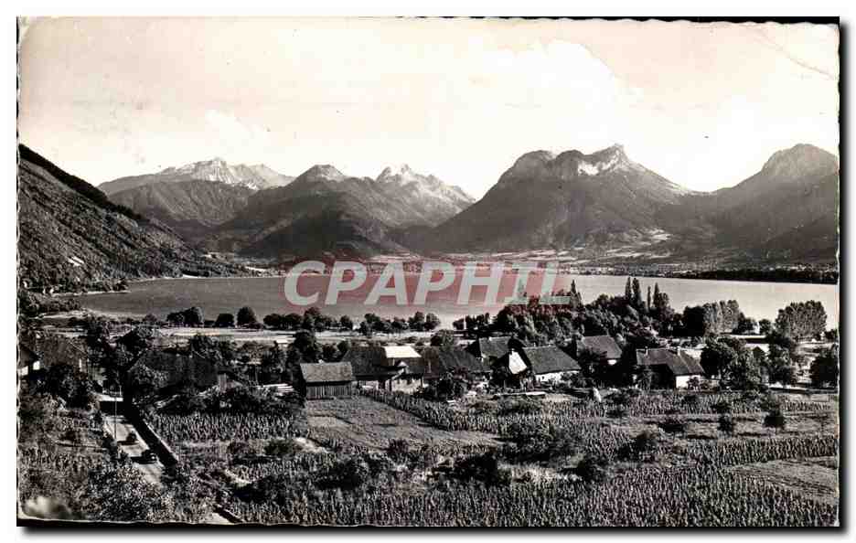 Lac d'Annecy — Le Petit Lac et le Massif des Bauges — Éditions S.A.P.A. Annecy