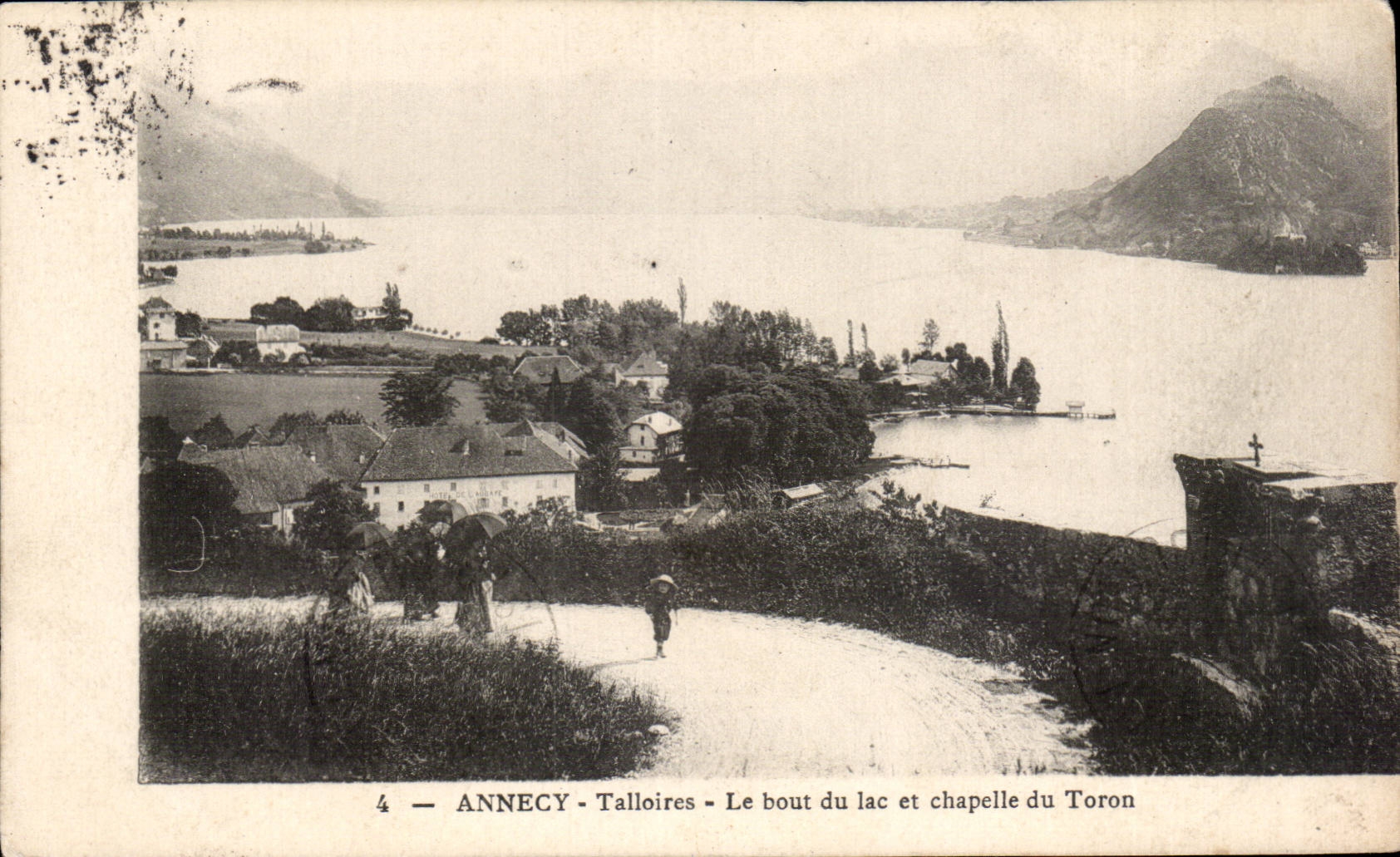 Annecy - Talloires - Le bout du Lac et Chapelle du Toron - CPA 