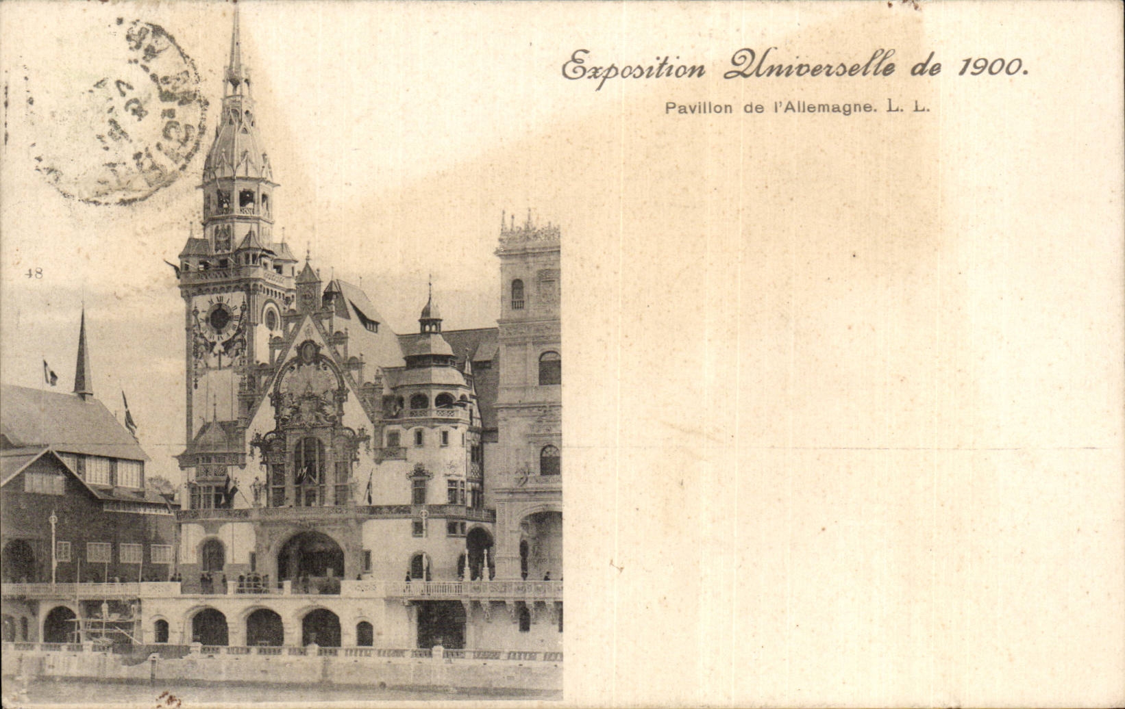 Paris - Exposition Universelle 1900 - Pavillon de l Allemagne - CPA
