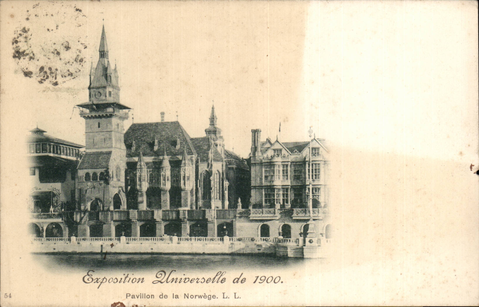 Paris - Exposition Universelle 1900 - Pavillon de la Norwege - CPA