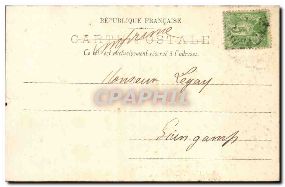 Paris - Exposition Universelle 1900 - Pavillon de la Norwege - CPA — Rückseite