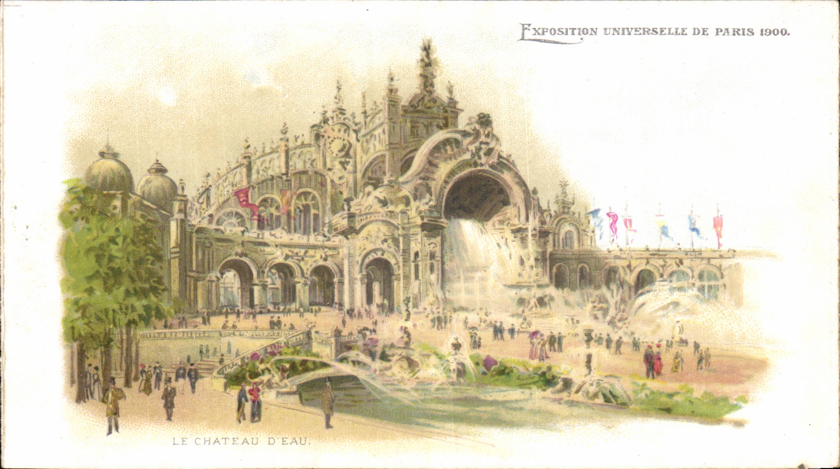 Paris - Exposition Universelle 1900 - Le Chateau d Eau - CPA