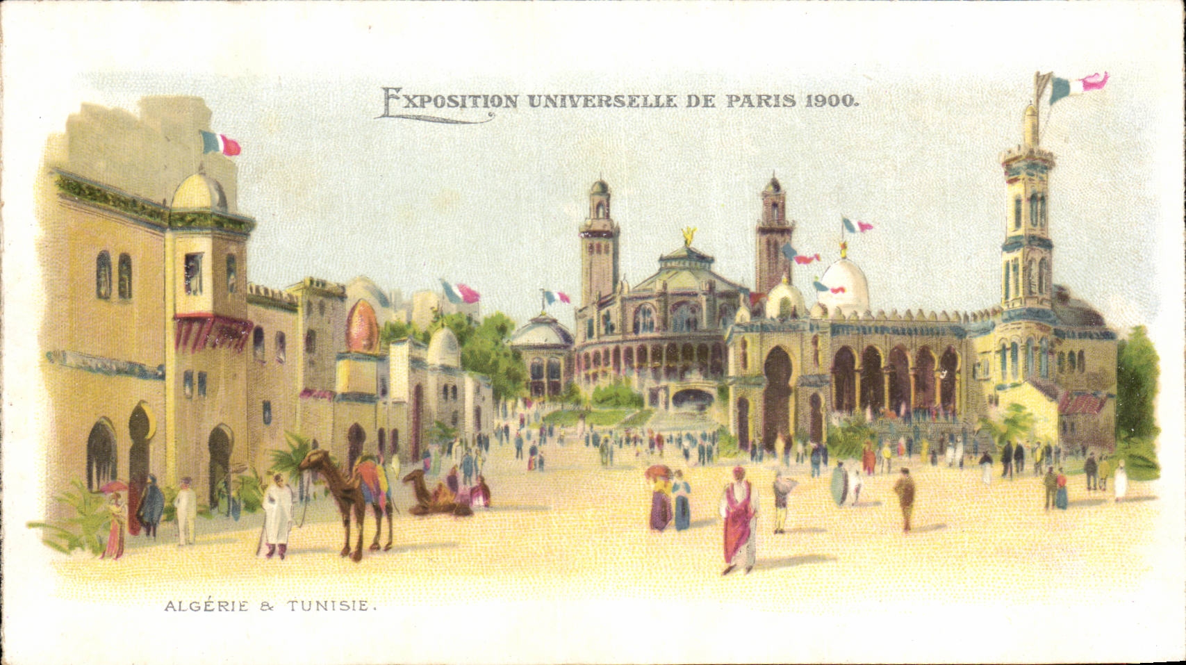 Paris - Exposition Universelle 1900 - Algerie et Tunisie - CPA