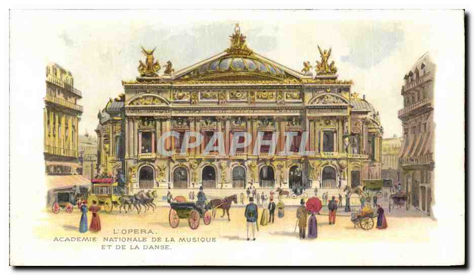 Paris - 9 - L Opera - Academie Nationale de la Musique et de la Danse - CPA