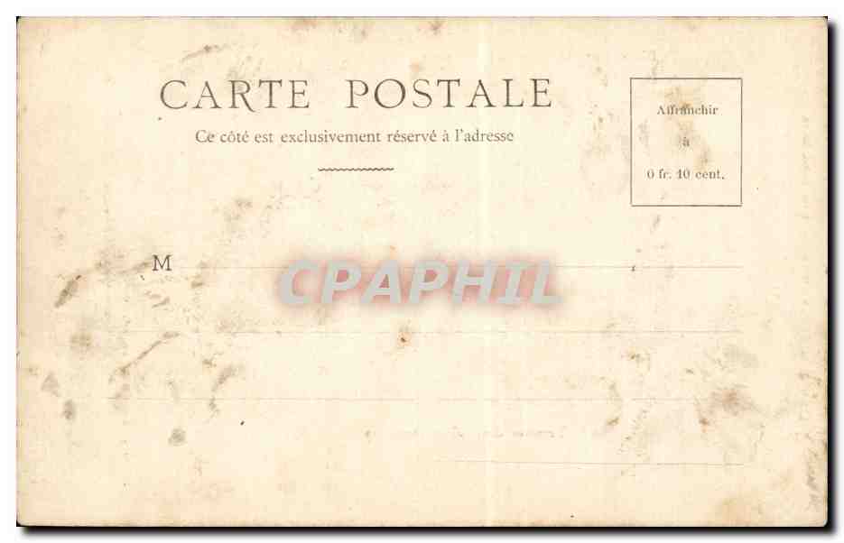 Paris - Exposition Universelle 1900 - Terrasse des Palais etrangers - CPA — Rückseite