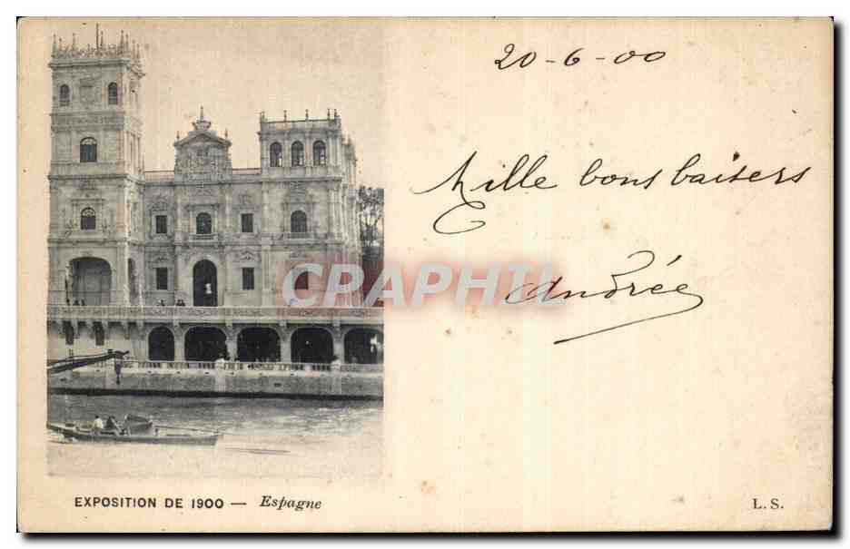Paris - Exposition Universelle 1900 - Espagne - CPA