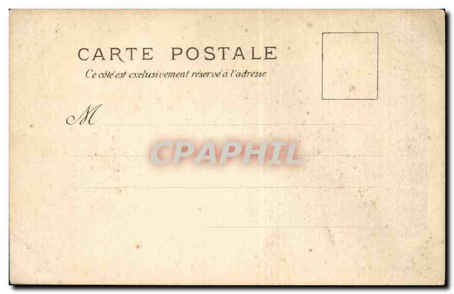 Paris - Exposition Universelle 1900 - Espagne - CPA — Verso