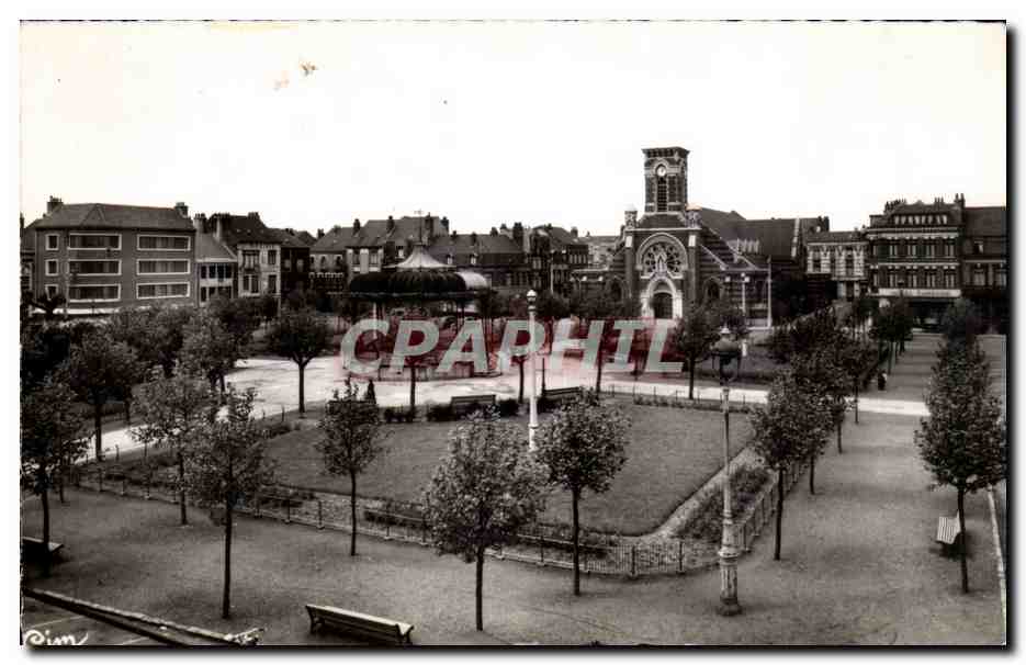Malo les Bains - Place Turenne - CPA