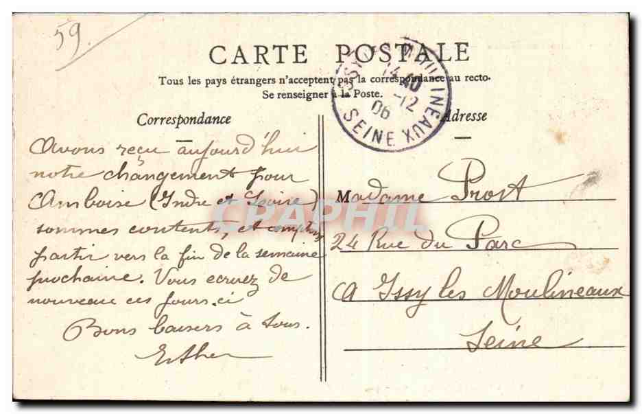 Maroilles-Bains — La Digue et les Villas — Édition Nouvelles Galeries - Dunkerque — Rückseite