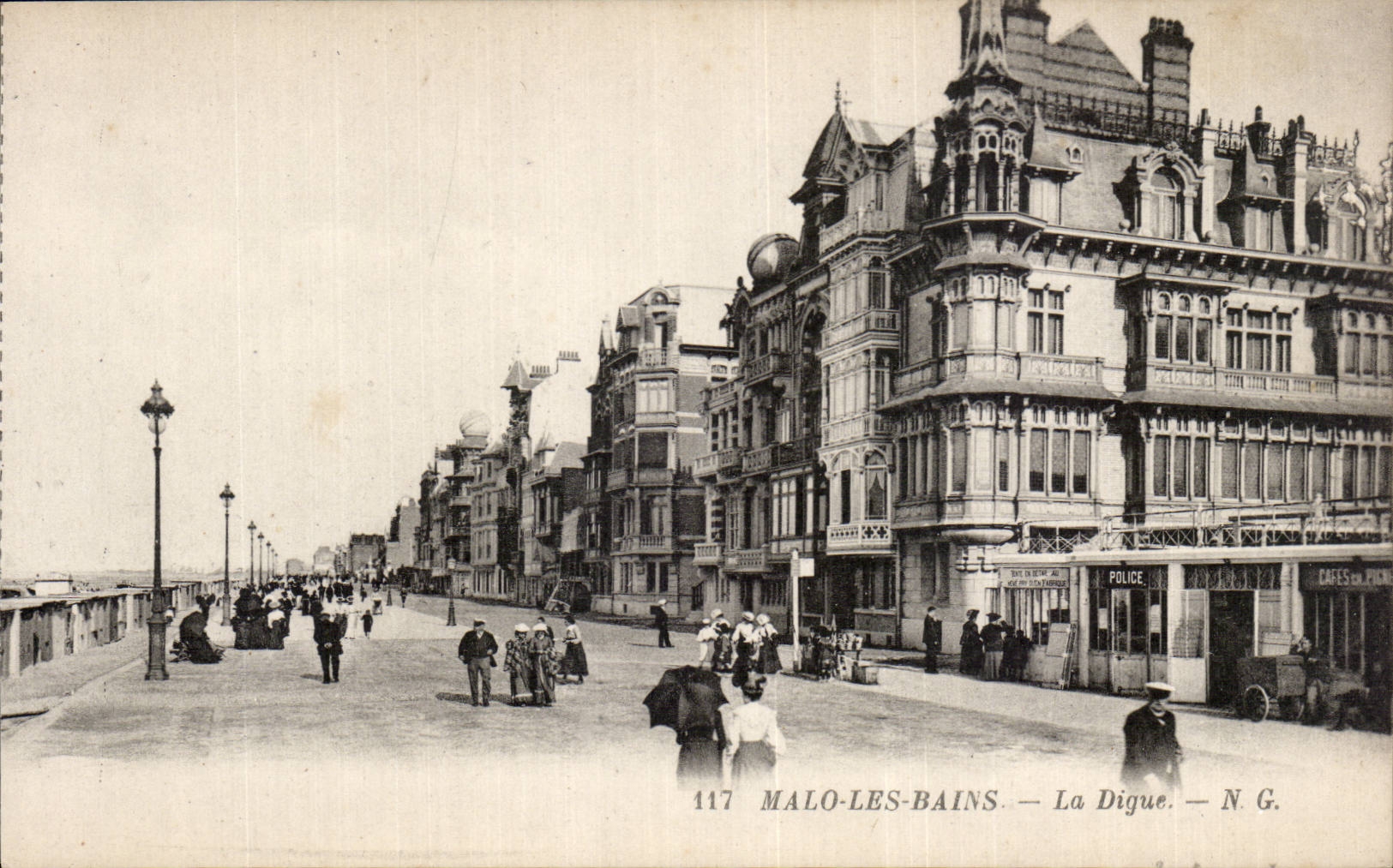 Malo-les-Bains — La Digue — N.G.