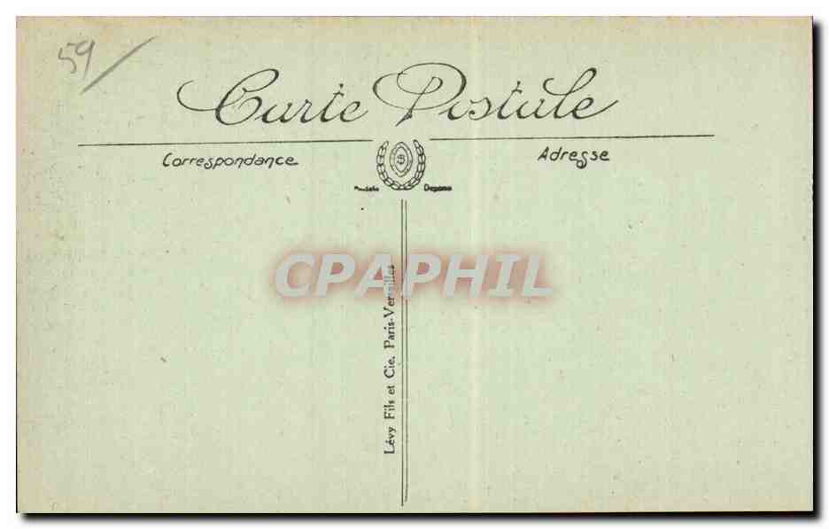 Malo les Bains - La Digue - Le Casino - CPA — Rückseite
