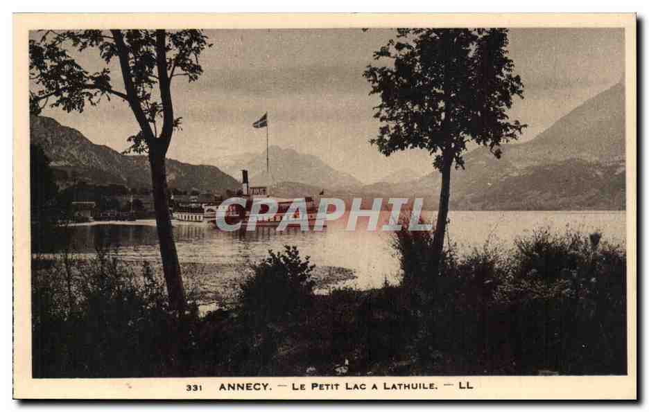 Annecy — Le Petit Lac à Lathuile — LL n°331