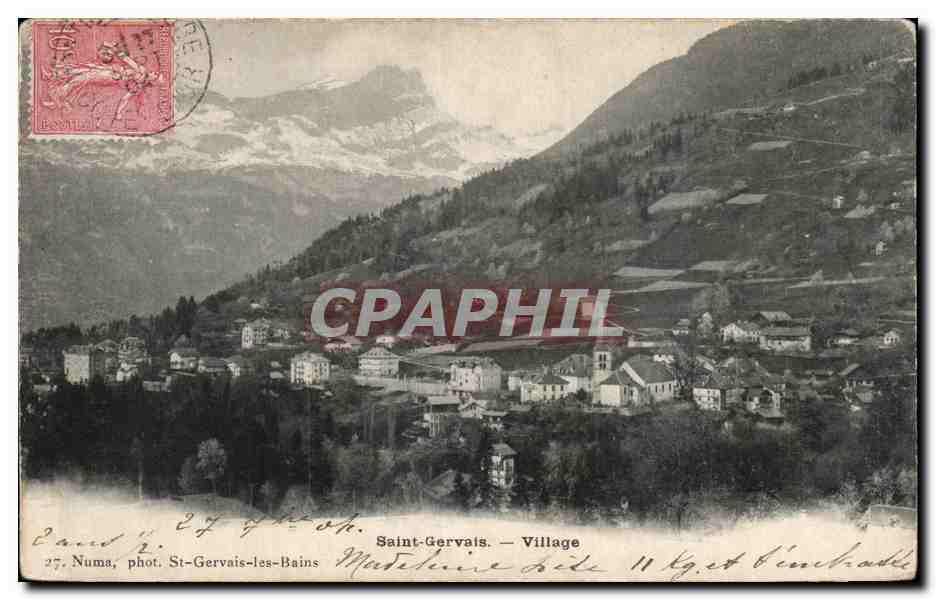 Saint-Gervais — Village — Numa, phot. St-Gervais-les-Bains