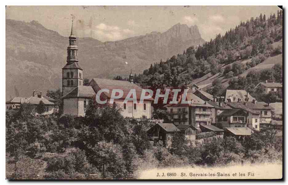 St. Gervais-les-Bains en les Fiz — J. J. 6860