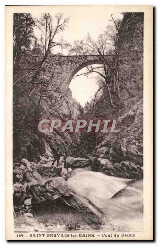 Saint-Gervais-les-Bains — Pont du Diable — série 169