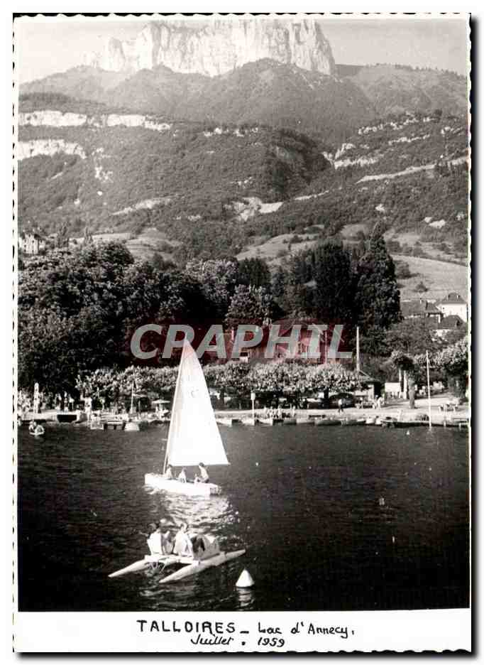 Talloires — Lac d'Annecy — Juillet 1959