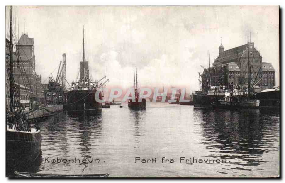 Denmark - Danmark - Danemark - Copenhagen - Copenhague - København - Parri Fra - Frihavnen - CPA