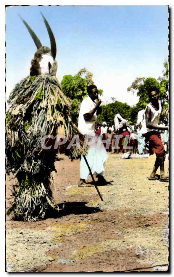 Afrique - Africa - Danse rituelle Bobo - CPA