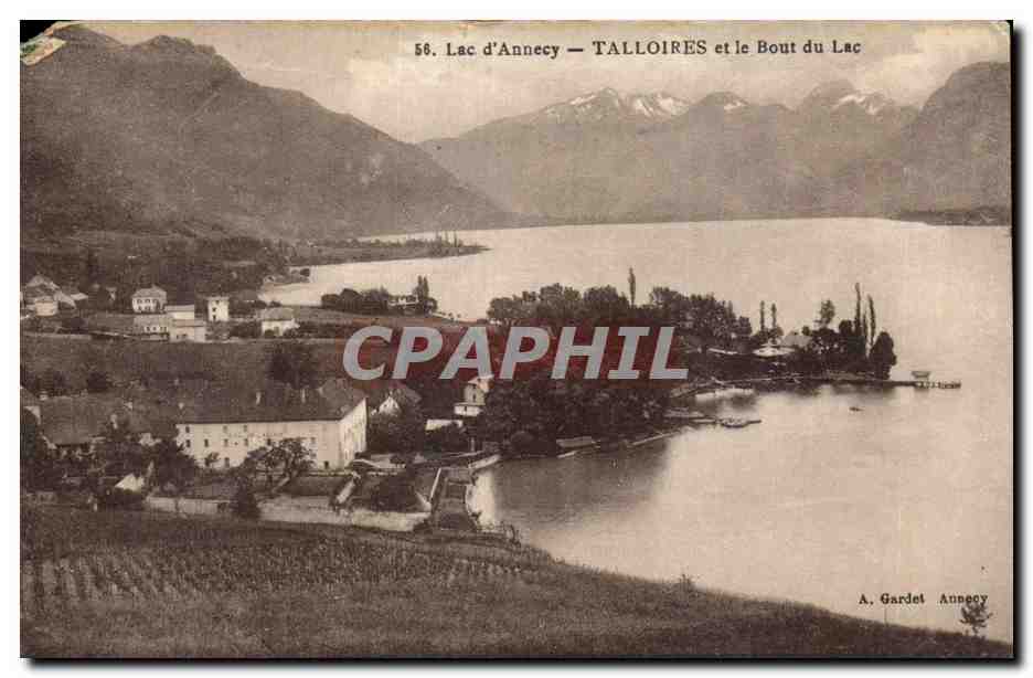 Lac d Annecy - Talloires et le bout du Lac - CPA 