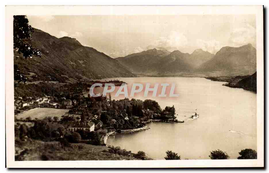 Lago d'Annecy — Talloires e il Massiccio dei Bauges — Edizione GIL, Annecy