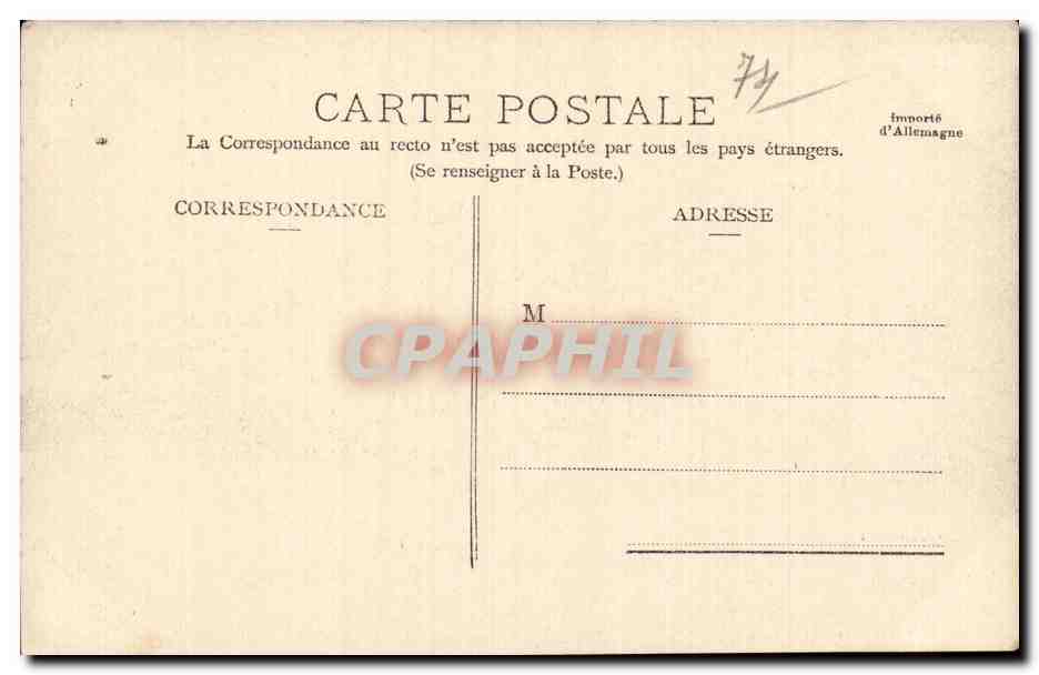 Lac d Annecy - Talloires - La Tournette - CPA  — Verso