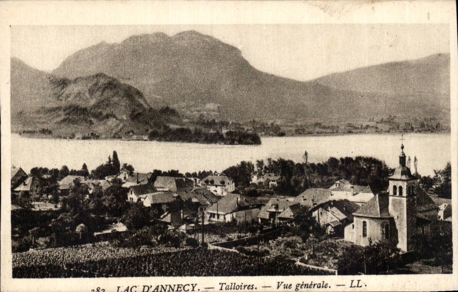 Lac d'Annecy — Talloires — Vue générale — LL