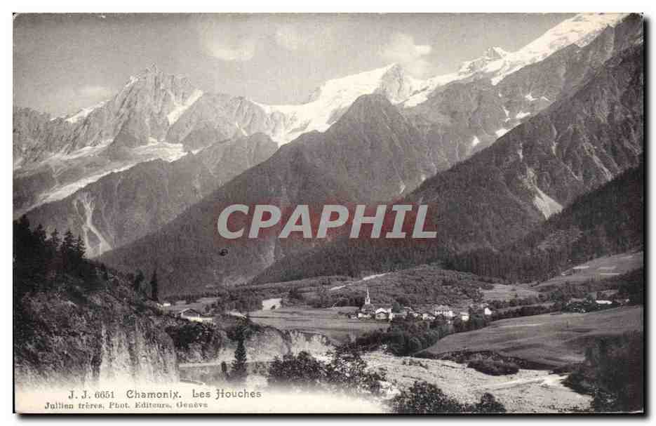 Chamonix - Les Houches - CPA 