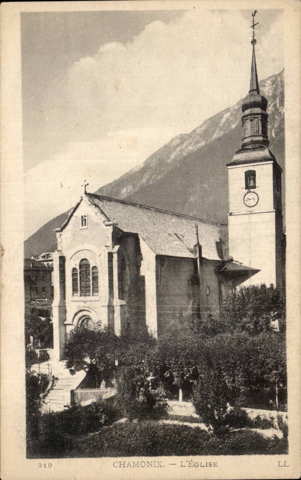 Chamonix - L Eglise - CPA 