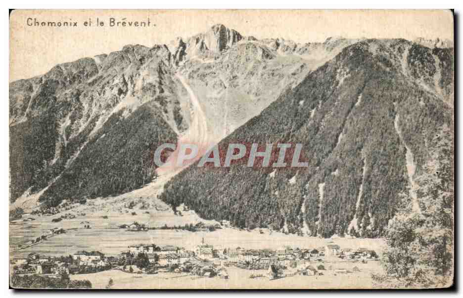 Chamonix - Le Brevent - CPA 