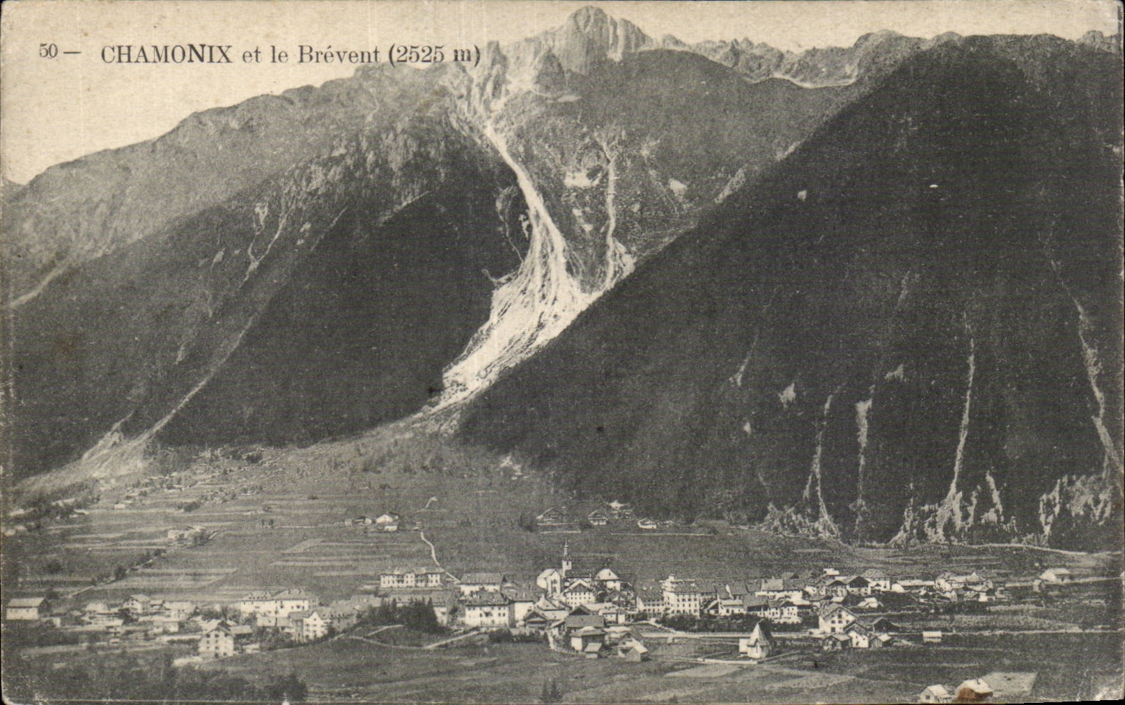 Chamonix - Le Mont Blanc - Le Brevent - CPA 