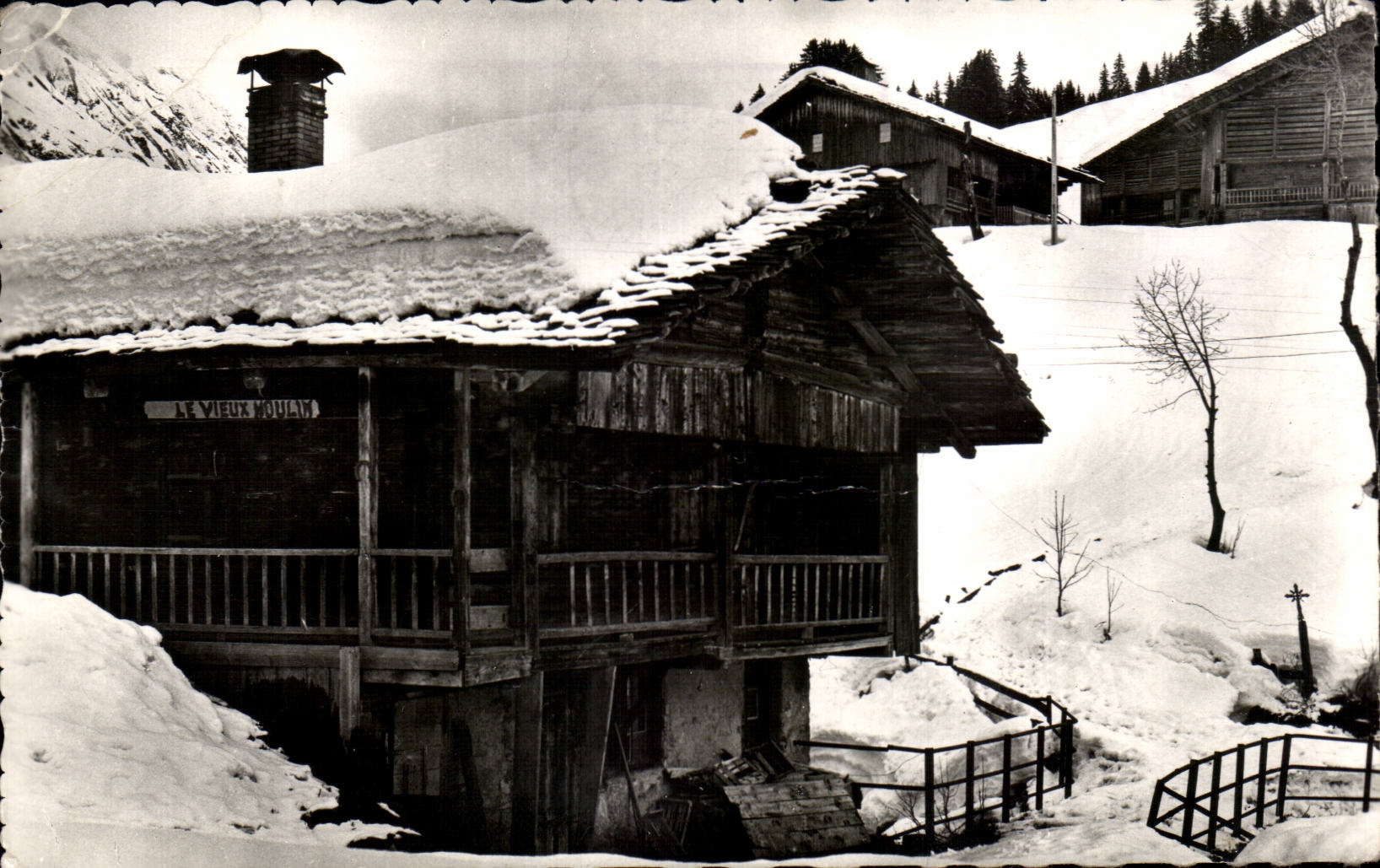 Le Vieux Moulin — Le Grand Bornand (Haute-Savoie) — Éditeur J. Cellard