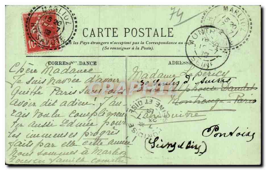 Lac d'Annecy — Bateau-Promenade "Mont-Blanc" — LL n°98 — Reverso