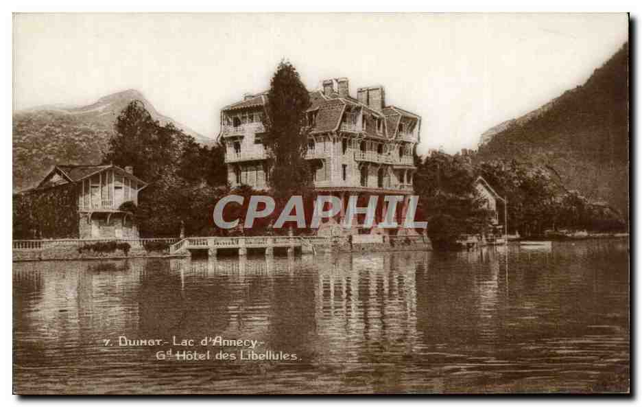 CPA Duingt lac d annecy Grand hotel des libellules
