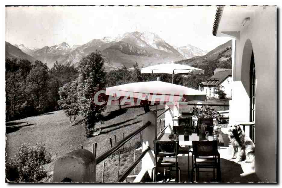 CPSM Gazost Au relais des cols Pres Argeles Gazost Vue sur le Gabizos