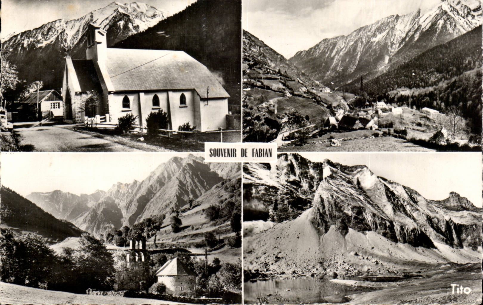 Fabian — Vue générale et église — Tito
